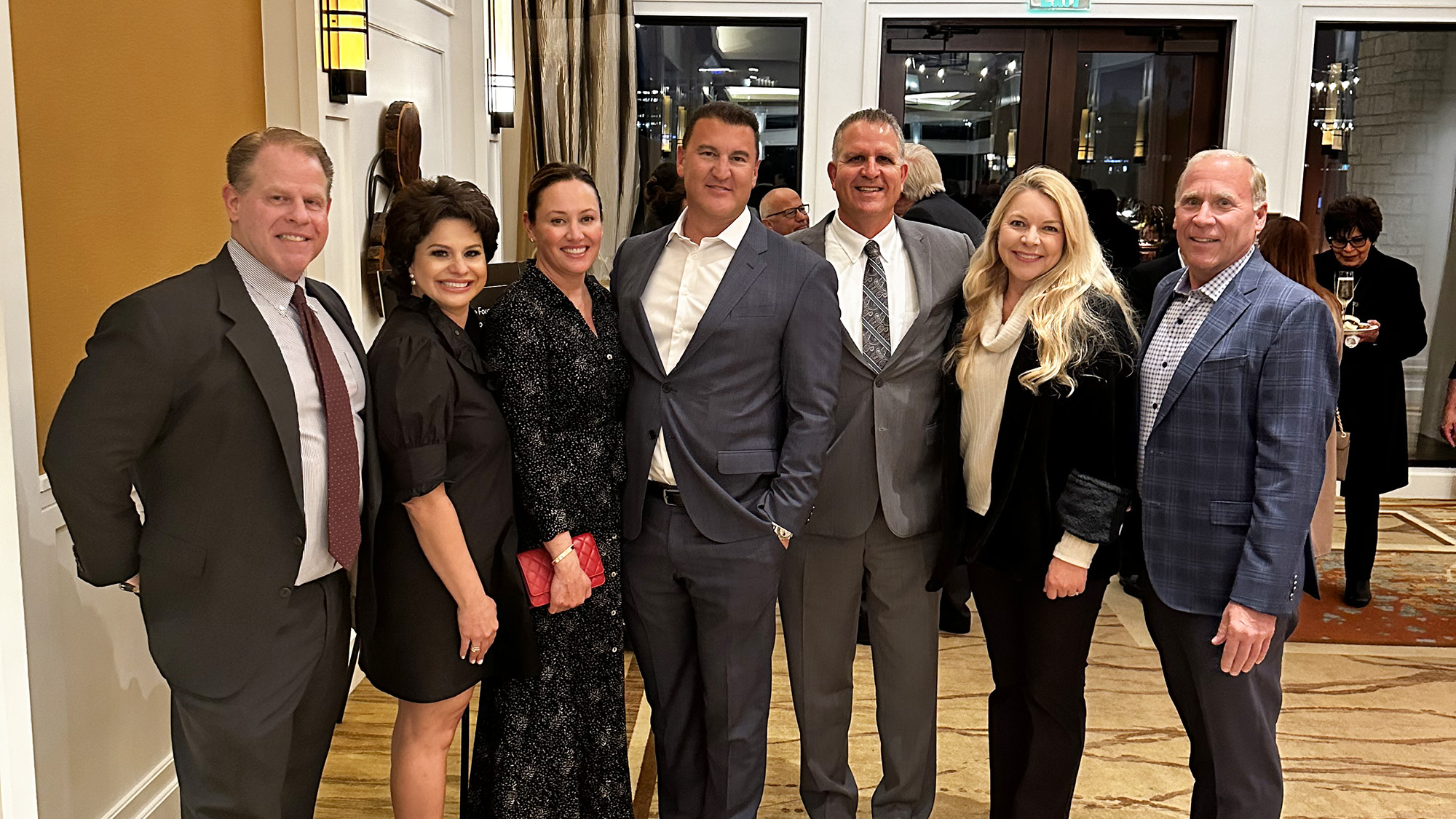 Dan Stefano and friends at the Santa Ana College Foundation President's Circle event