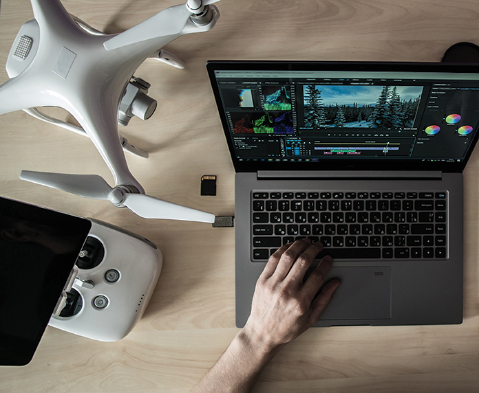 Adobe classes and drone training