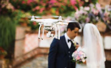 drone class for weddings and events