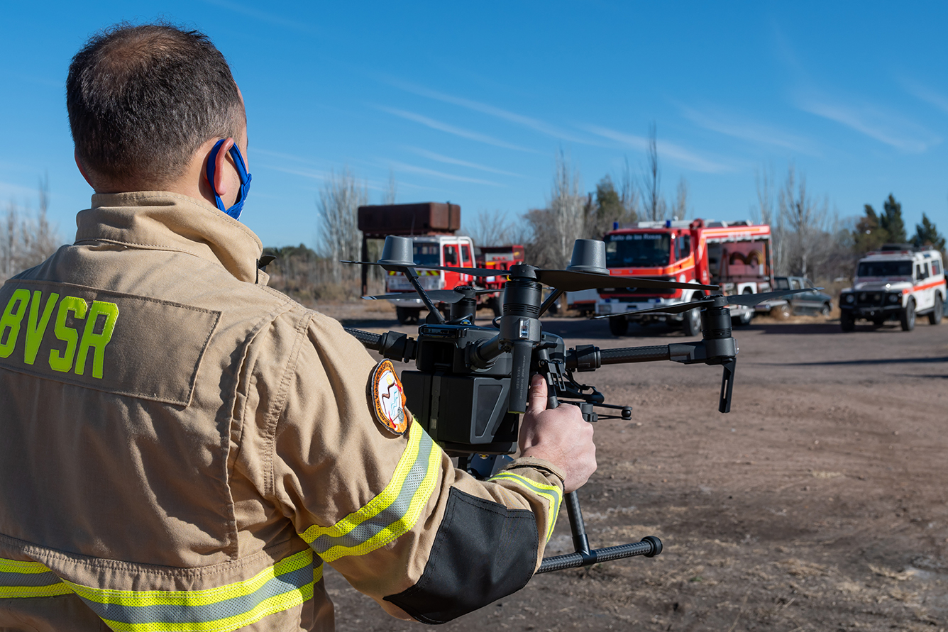 drone fire training class
