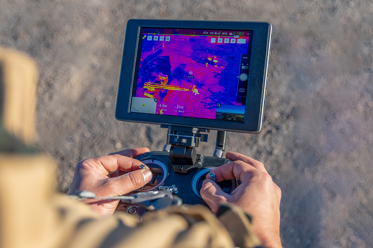 drone uas training class infrared thermal camera