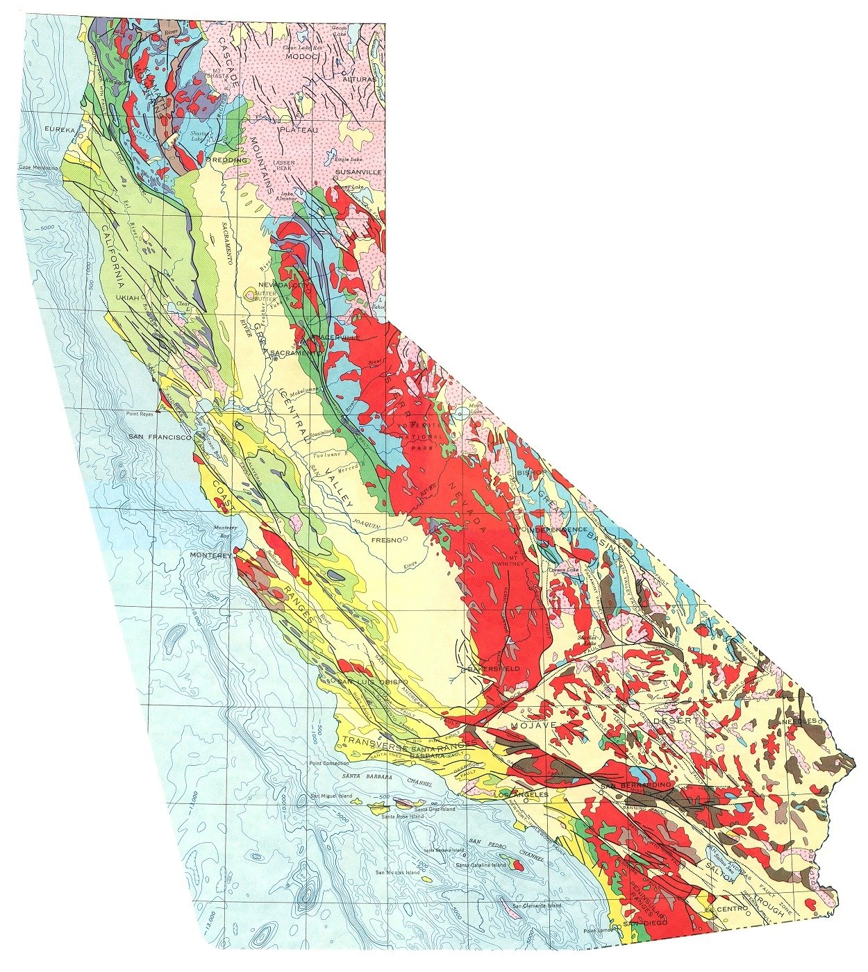 Geologic Map of California