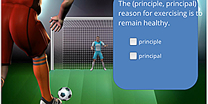 SoccerShootot Learning Homonyms