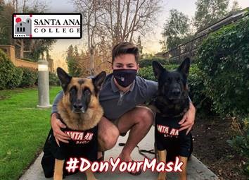 Don Your Mask Photo Contest winner, Andrew R.