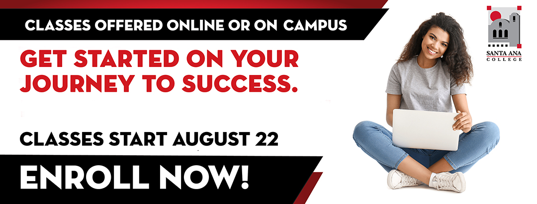 get started on your journey to success. Register for fall 2022