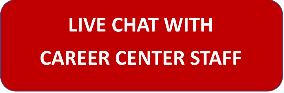 Live chat with career center staff