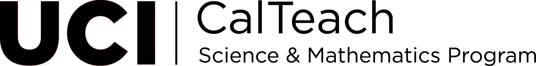 UCI CalTeach Science & Math Program Logo