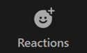 Zoom Reactions Icon