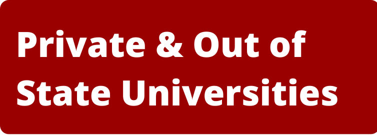 Private and out of state universities
