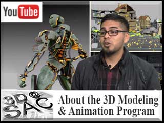 3D Animation Certificate Program Information