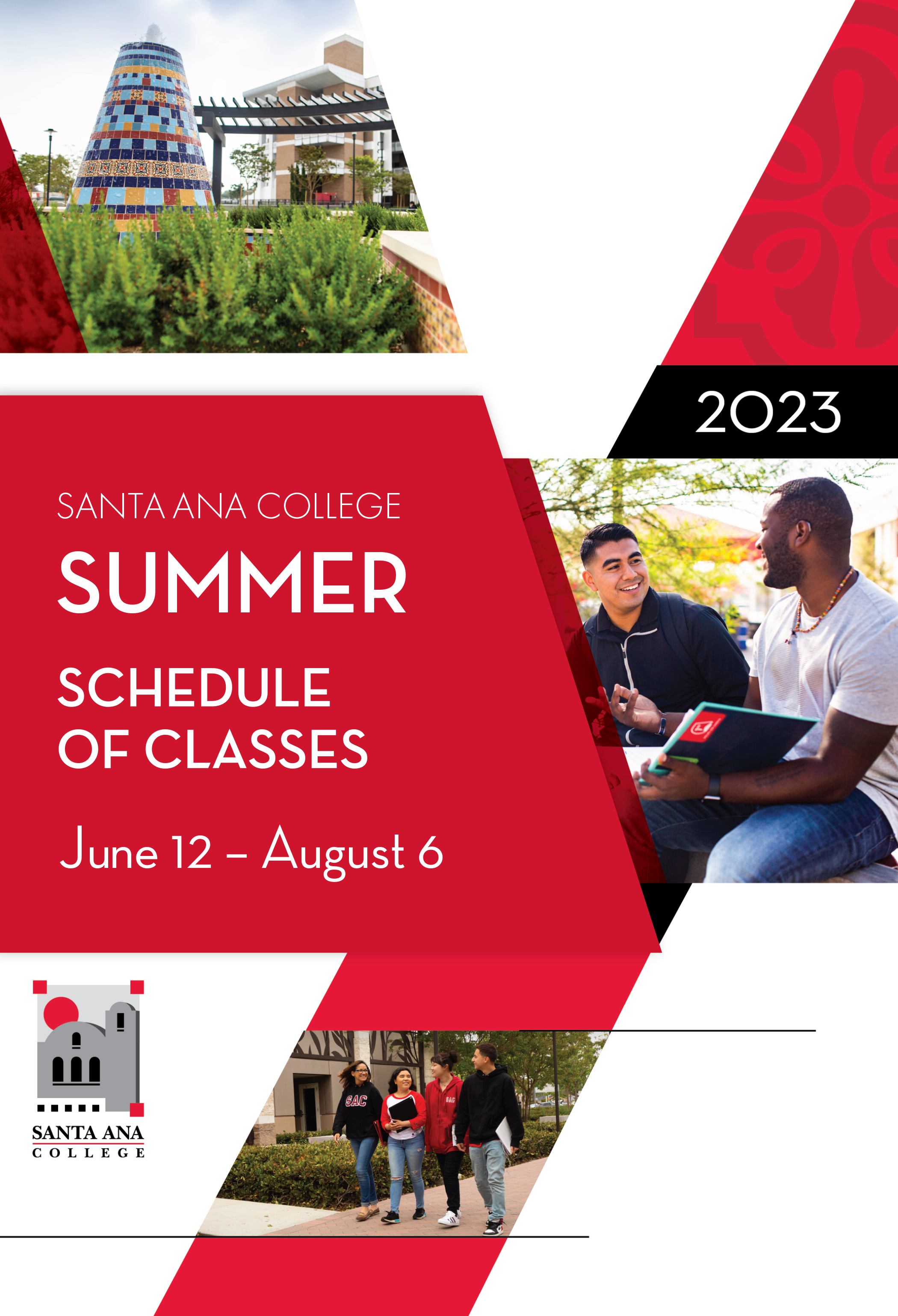 SAC Summer schedule 2023