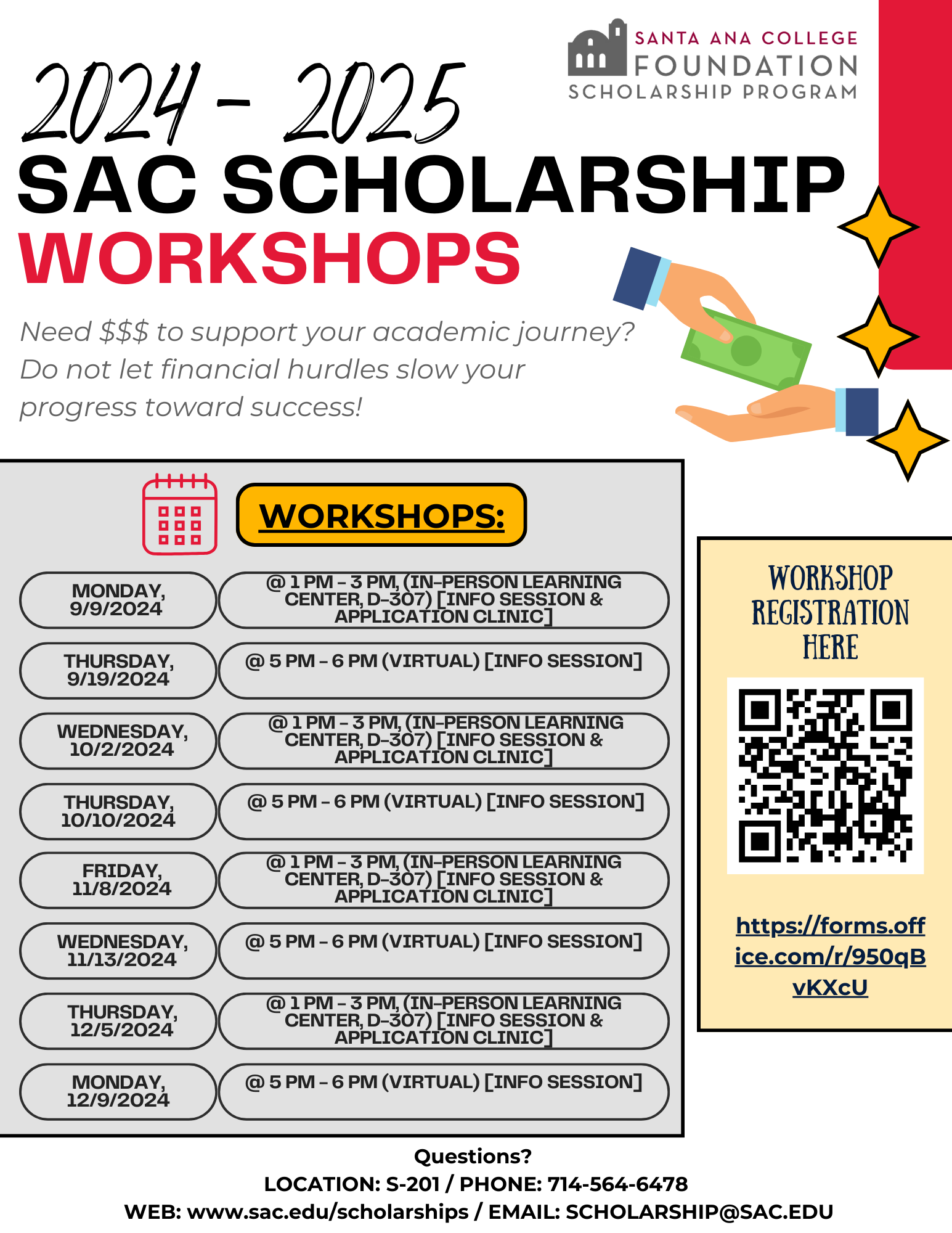 CORRECT2024-2025 Scholarship Workshop Schedule Flyer.png