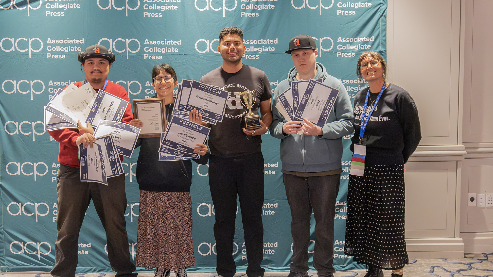 El Don winning 2025 AACP Awards