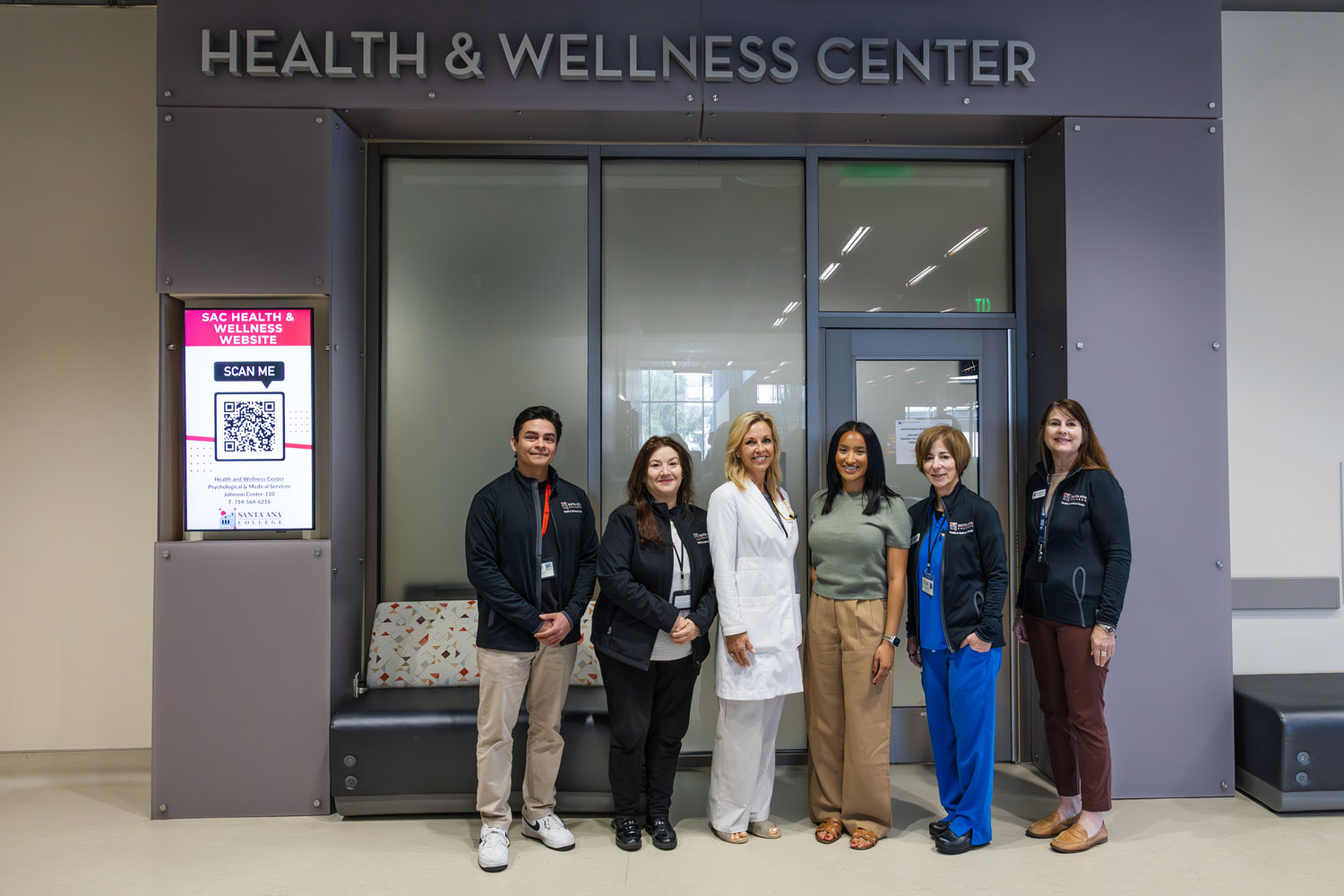 health and wellness staff