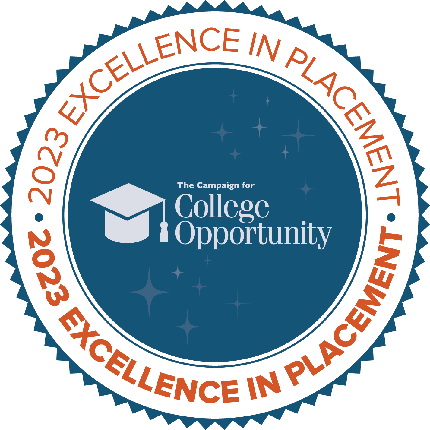 2023 Excellence in Placement Seal