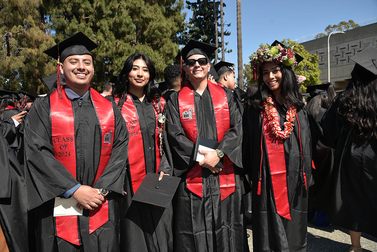 4 SAC graduates at 2024 commencement