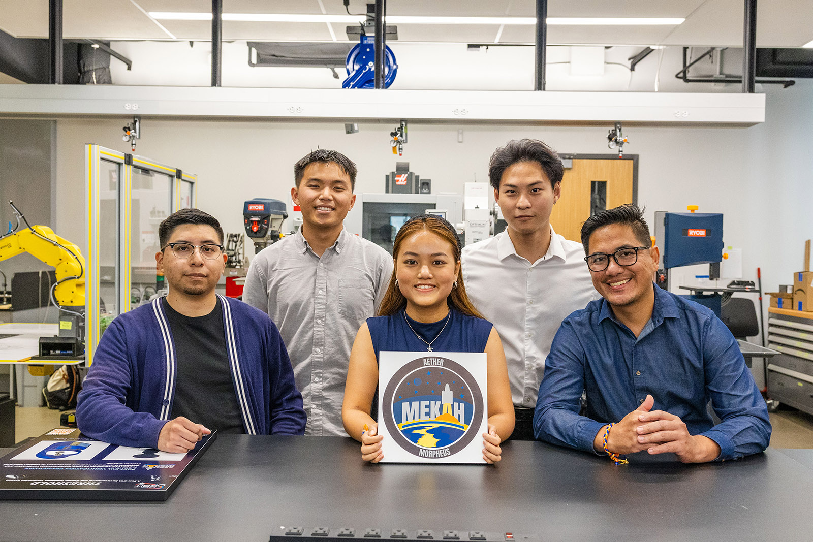 From Left: Arthur Alcocer, Michael Trang, My Le, Ken Khant, and Tony Mendoza
