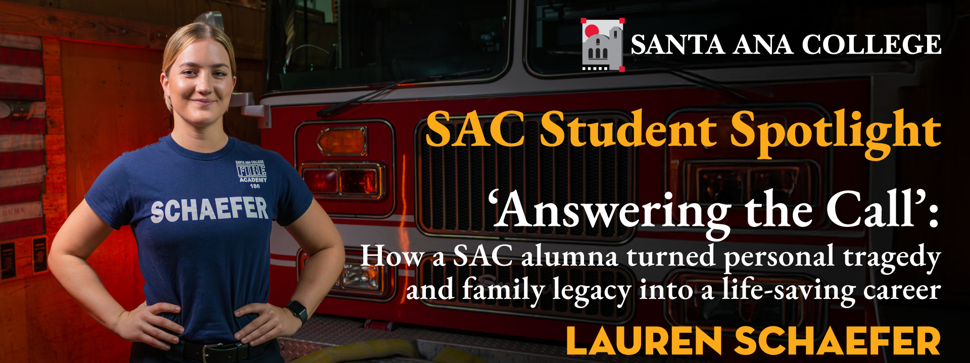 lauren schafer spotlight banner