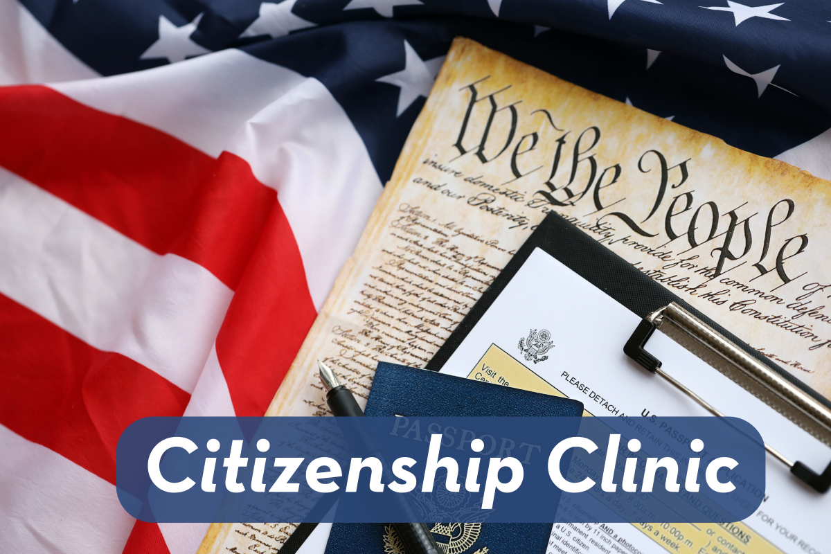 Citizenship Clinic to help you become a U.S. Citizen, hosted by Continuing Education and Catholic Charities of Orange County